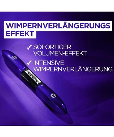 L'Or al Paris 2-Step Mascara for Extended Eyelashes - ProXXL Black Salon-Like Lift Effect 12ml - Buy Online on GoSupps.com