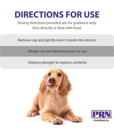 PRN Pharmacal PetEma 6mL Syringe - Disposable Enema for Dogs & Cats - Lubricant, Laxative & Stool Softener - 3 Pack - Buy Online on GoSupps.com