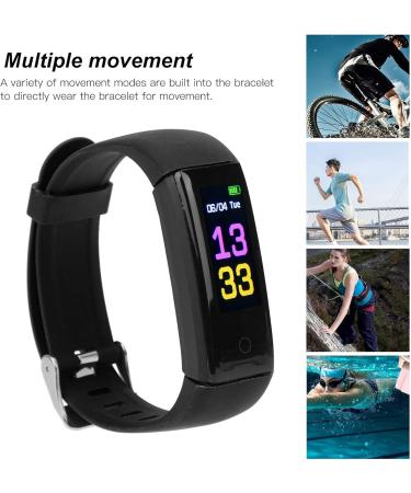 OKAT Smartband - Waterproof Sports Bracelet for Sleep Quality & Data Analysis | Black | Healthy Lifestyle Tracker - Buy Online on GoSupps.com