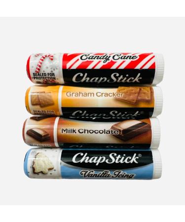 Shop Chapstick Holiday Lip Balm Set - Gingerbread Candy Cane & More - 4ct | International Shipping - Buy Online on GoSupps.com