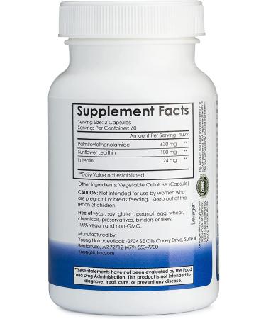 Mirica Pea & Luteolin Capsules - Healthy Immune & Nervous System Support - 120ct - Buy Online on GoSupps.com