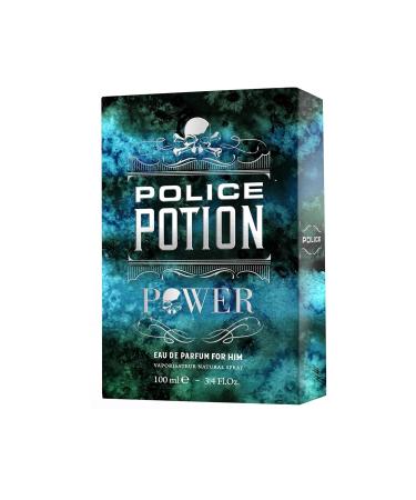Police Potion Power For Him for Men - Aromatic Notes That Melt Into Powerful Wood And Musk - A Fragrance To Evoke The Imagination - Sleek Dreamlike Container Inspires The Senses - 3.4 Oz EDP Spray - Buy Online on GoSupps.com
