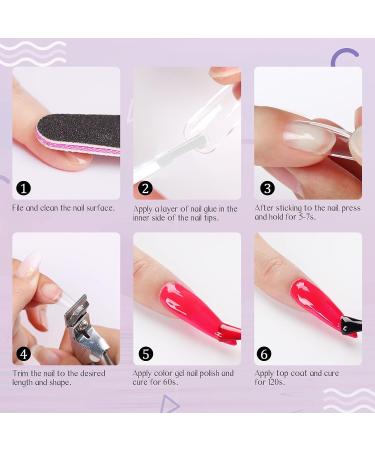 Saviland 12PCS/10ML Super Strong Nail Glue Set - Professional Long Lasting Gel for Nail Repair and Tips - Brush On Bond Gel for Press on Fake Nails - D-12PCS Nail Glue Set - Buy Online on GoSupps.com