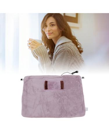 Qukaim USB Flannel Heating Blanket - Cozy Heated Shawl for Home & Office | Pink Purple - Buy Online on GoSupps.com