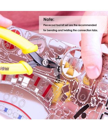 Piececool DIY Tools Set - 2pcs Professional Clipper and Needle Nose Pliers for Metal Earth Model Kits - Buy Online on GoSupps.com