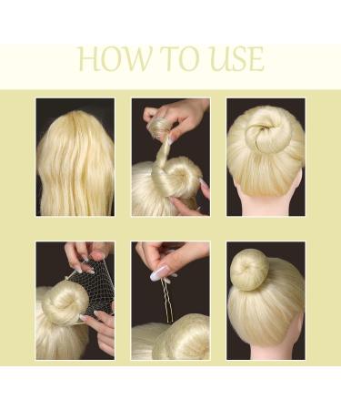 70 PCS Hair Nets for Women Bun Blonde Invisible Hair Nets Invisible Hair Nets Blonde Ballet Bun Nets Invisible Hair Nets and U Shaped Hair Pins Set for Girls Dancers Women - Buy Online on GoSupps.com