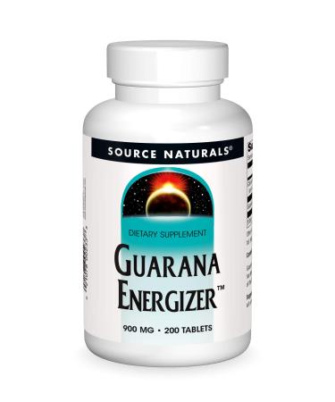 Source Naturals Guarana Energizer 900 mg 200 Tablets - Buy Online on GoSupps.com