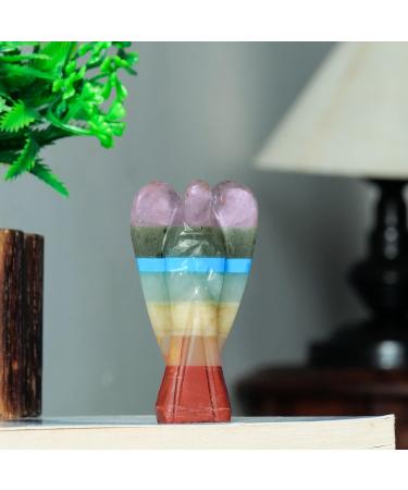 Crystal Money Tree - Healing Stones - Guardian Angel - Feng Shui Figurine - Gemstone Tree Of Life - Handmade Gift - Chakra Stone - Home Decor Red Yellow - Buy Online on GoSupps.com