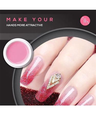  BIERDAN Builder gel for nail extensions - Non-stick - Strengthens nail extensions - Solid gel - For nail extensions - Sheer pink - Buy Online on GoSupps.com