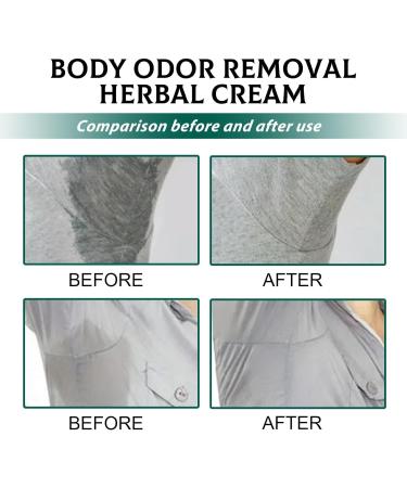 EXQST Herbal Body Odor Cream Underarm Care Deodorant Herbal Cream Natural Deodorizer Eliminates and Prevents Odors - Buy Online on GoSupps.com