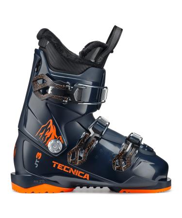 Tecnica Junior JT3 3-Buckle Soft Warm Functional Comfortable Alpine All Mountain Freeride Race Ski Boots Ink Blue 2.5