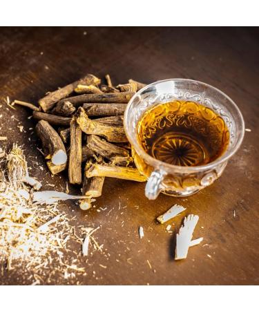 Dried Licorice Root (250g) Cut Licorice Root 100% Pure & Natural for Tea Making - Buy Online on GoSupps.com
