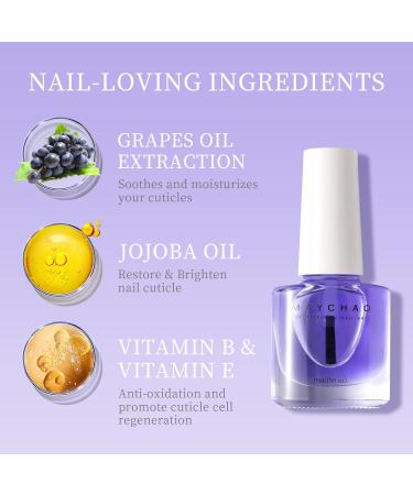 MAYCHAO Gel No Wipe Top Coat - 15ml Shine Finish Long Lasting Nail Art Gel Soak Off UV Lamp Gel with Cuticle Oil - Buy Online on GoSupps.com