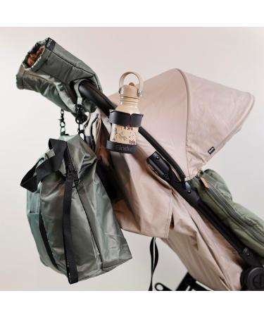 Elodie Details Soft Shell Changing Bag in Rebel Green - Tote Nappy Bag with Stroller Strap and Changing Mat - Buy Online on GoSupps.com