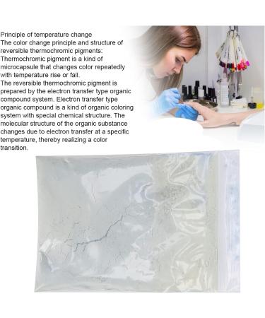 DIY Thermochromic Powder Poor Light Resistance No Radioactivity Color Changing Pigment Powder for Beauty Salon for Home for Nail Shop(Light blue to light orange Reindeer) - Buy Online on GoSupps.com
