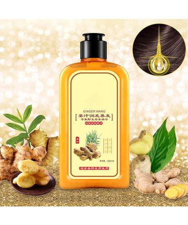 Ginaday Instant Ginger Hair Regrowth Shampoo - Hair Growth & Care Formula, Anti-Hair Loss - 280ML/1PCS (2 Count) - Buy Online on GoSupps.com