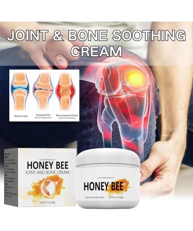 IZBEAUVO Honey Bee Joint and Bone Cream Muscle Pain Relief Bee Venom Cream Bee Venom Pain Cream Bee Venom Arthritis Pain Relief Joint Relief Cream for Soothing Relief for Joint Pain Muscle Pain - Buy Online on GoSupps.com