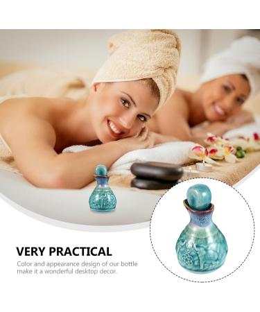 FRCOLOR 1 Set Aromatherapy Bottle Cruets Dispenser Ceramic Essential Oil Porcelain Essential Oil Diffuser Aromatherapys Bottle Mini Containers Refillable Bottle Soybean Ceramics Liquid - Buy Online on GoSupps.com