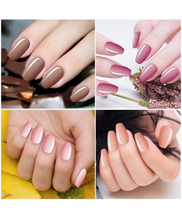 720 Short Square Fake Nails - Full Cover Coffin Press On Nails for Women, Girls, Kids - Glossy Pure Color False Nail Tips - Fresh Colors - Buy Online on GoSupps.com