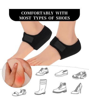 Buy Heel Cushions for Pain Relief | Adjustable Gel Heel Protectors for Plantar Fasciitis & Achilles Tendonitis | Women's Sizes 5-8 - Buy Online on GoSupps.com