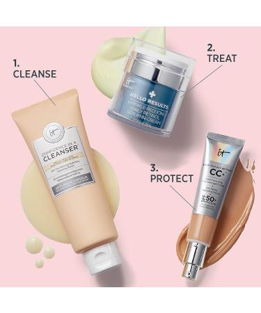 IT Cosmetics Hello Results Retinol Serum-in-Cream - Anti-Aging Face Cream with Niacinamide & Vitamin E | 0.5 Fl. Oz - Buy Online on GoSupps.com