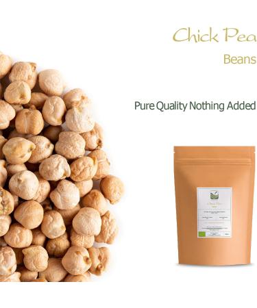 Organic Chick Peas Whole Quality - Garbanzo Beans - Chickpeas - Buy Online on GoSupps.com