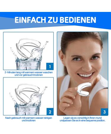 Zyxel Crispy Anti-Snoring Rail - 4-Piece Dental Night Protection for Bruxism & Teeth Grinding | Available in 2 Sizes - Buy Online on GoSupps.com