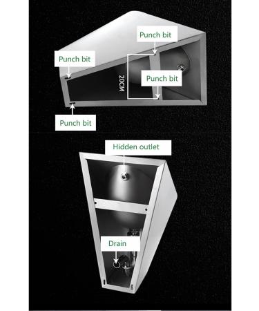 Household Products Stainless Steel Urinal Wall-Mounted Small Smart Flushing Urinal Tank Wall-Mounted Toilet for Men's Urinals Automatic Flushing Used in Shopping Malls a - Buy Online on GoSupps.com