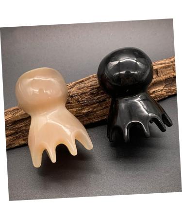Healeved 3 Pcs Octopus Massage Comb Tool - Yak Horn Massager for Relaxation & Wellness | International Shipping - Buy Online on GoSupps.com