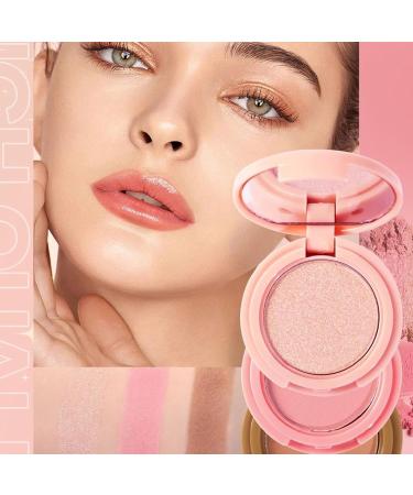  Wenmin Face Lightening Powder - 3 in 1 Blushes for Shimmer Eyeshadows Long Lasting Shimmer Contouring Sweatproof Long Lasting Shiny Look for Women Wenmin - Buy Online on GoSupps.com