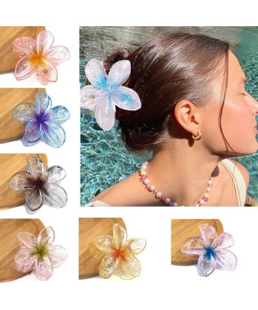 PLCPDM Claw Clip Hair Claw for Women Hair Barrettes Jaw Clip Sequins Hair Clip Girl Hair Styling Accessories Yellow - Buy Online on GoSupps.com