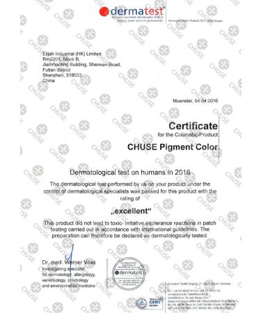 Chuse M266 Gray Coffee Eyebrow Pigment - Microblading Permanent Make-Up Dermatest Approved - Buy Online on GoSupps.com