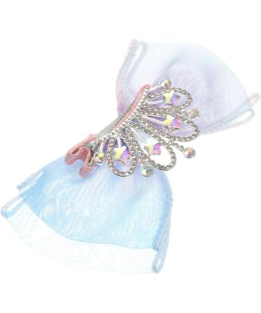 Beaupretty Elegance Kids bow hairpin bow hair tiara crown hair bow hair clips pink kids ribbon bows clips side hair barrettes hair bows for girls kids bows little girl bride Ribbon Graceling - Buy Online on GoSupps.com