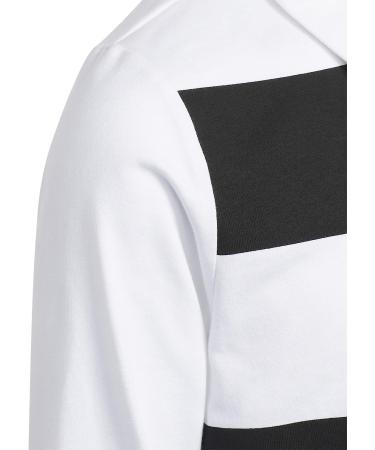 adidas Boys' B Rugby Polo - White, Size Medium - Buy Online on GoSupps.com