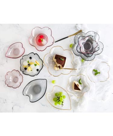 Sauce Dipping Saucer Sauce Dipping Bowls Multipurpose Glass Side Dish Bowl Pink Stylish Design Seasoning Dishes Soy Dipping Sauce Dishes Good for Ketchup Soy Sauce Snacks Fruits-Set Of 8 Soy Sauce B - Buy Online on GoSupps.com