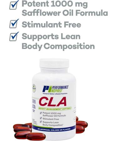 Performance Inspired CLA High Potency Weight Loss Softgels - 120 Count - Buy Online on GoSupps.com