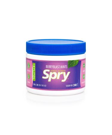 Spry Xylitol Mints Natural Berry Blast 240ct - Buy Online on GoSupps.com