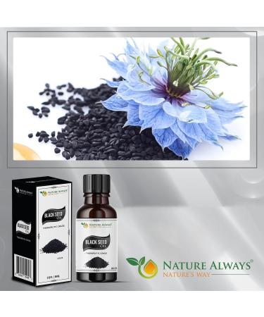 Black Seed Essential Oil - Non-GMO Verified - Ideal for Skincare, Hair Care - Aromatherapy Diffuser - Massage and Relaxation Oil - Earthy, Spicy & Peppery Aroma - 2 FL Oz with Dropper Black Seed 2 Fl Oz (Pack of 1) - Buy Online on GoSupps.com