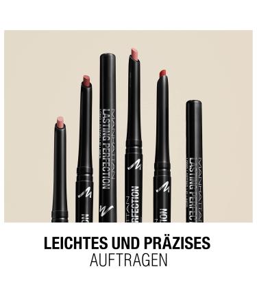 Manhattan Lasting Perfection Lipliner 45 Epic Burgundy - Long-Lasting & Opaque Contour Pencil 2g - International Shipping Available - Buy Online on GoSupps.com