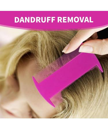 Lot de 12 peignes poux double face pour enlever les pellicules dents fines pour adultes et enfants - Buy Online on GoSupps.com