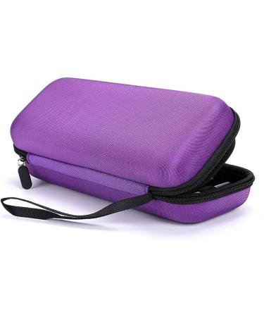 Buy BTSky Eva Essential Oil Bag - Waterproof Hard Shell for 20 Bottles (10ml 5ml) - Purple Carrier Pocket - Perfect for Essential Oils - Buy Online on GoSupps.com