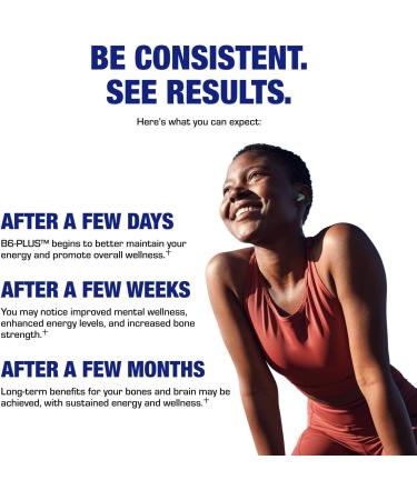 Calcium Magnesium B6 Supplement - Clinically Formulated Vitamin B6 50mg Complex for Energy Metabolism Krebs Cycle Heart Bone and Nerve Support with B1 B2 Niacin and Potassium (100 Servings) - Buy Online on GoSupps.com