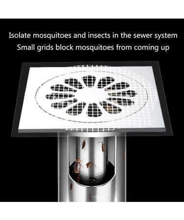Saddgo 50pcs/set Kitchen Sink Drain Filter Stickers Fiberglass Bathroom Kitchen Drain Cover Blockage Prevention for Bathroom - Buy Online on GoSupps.com