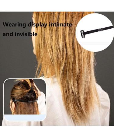 3Pcs Face Lift Hair Band with Clips - Adjustable Elastic Invisible Face Stretching Strap and Slimming Bands for Women for Skin Tightening and Reducing Double Chin - Buy Online on GoSupps.com