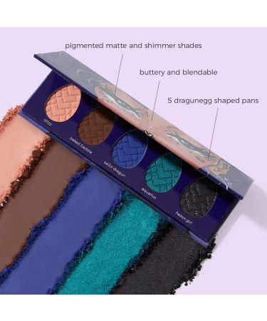 DRAGUN BEAUTY Fantasy Palette Vol. II - Matte & Shimmery Pigmented Eyeshadows | Vegan & Cruelty Free - Buy Online on GoSupps.com
