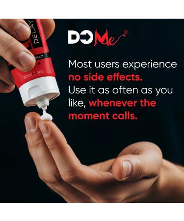 Do Me Delay Cream for Men Helps You Last Longer - Smooth Alternative to Delay Spray - for Desensitized Comfort for Sensation Support 1 Ounce (Pack of 1) - Buy Online on GoSupps.com