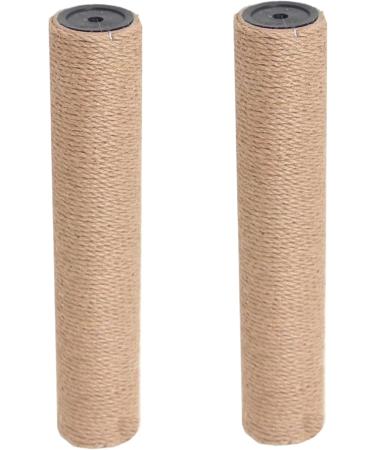 Cat Scratching Post Replacement|Cat Scratching Post Replacement 2Pcs Jute Scratching Post Replacement DIY Cat Trees and Cat Towers Cat Furniture Protector Cat Scratching Posts 2.4x15.8 Inch - Buy Online on GoSupps.com