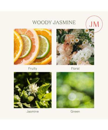 La Jolie Muse Wood-Jasmine Luxury Candles | 75-Hour Natural Soy Wax | Perfect Gifts for Women | 285g 10oz Fragrance Candles for Home - Buy Online on GoSupps.com