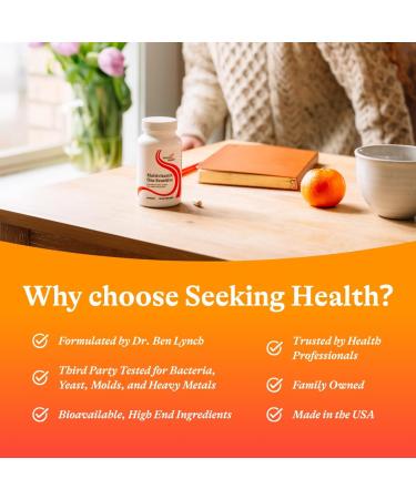 Seeking Health Multivitamin One Sensitive Daily Vitamin Without B12 Folate Copper Iron Iodine Calcium Choline and Lutein Antioxidant Support Vegetarian and Vegan (45 Capsules) - Buy Online on GoSupps.com