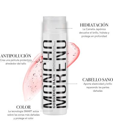 MONCHO MORENO | Gorgeus Hair - Intelligent Shampoo | Moisturizing and Nourishing Treatment (250 ml) - Buy Online on GoSupps.com